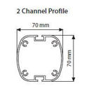 Picture of M&T Displays Free Standing Banner Set - Central Pole with Base