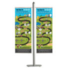 Picture of M&T Displays Free Standing Banner Set - Banner Arms