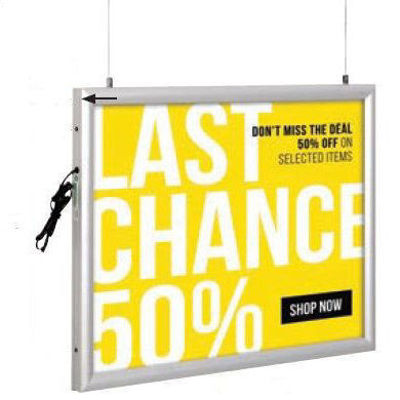 Picture of M&T Displays Clik-clak Snap Frames LED - Best Buy LEDbox
