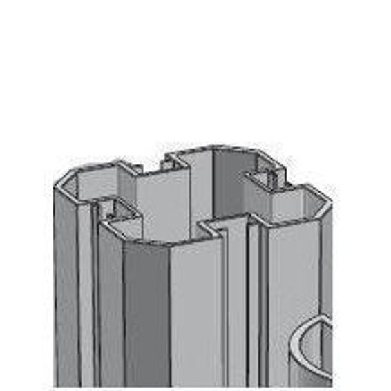 Picture of Alusign Outdoor Square Post Profile, 4 tracks