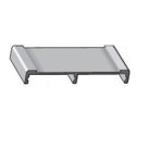 Bild von Alusign Indoor Frontplattenprofil , 1 Schiebeleiste - dymo